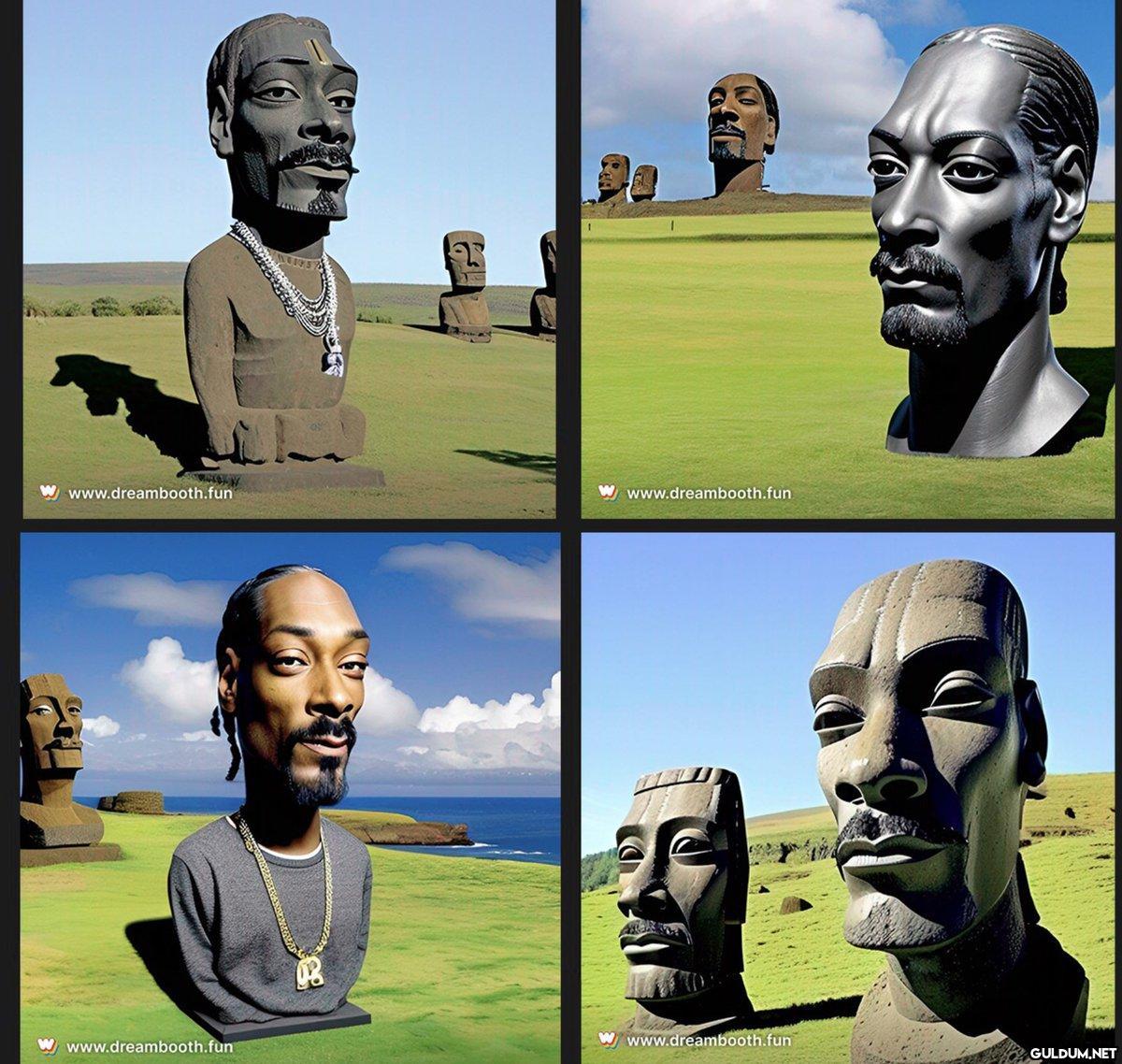 Snoop Dogg Moai Head...