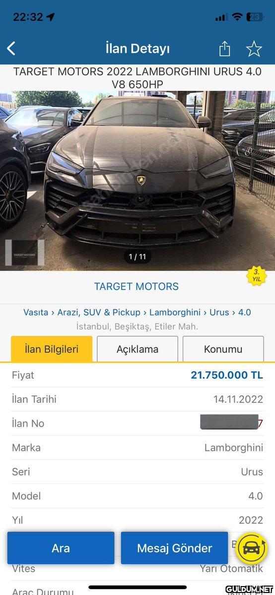 Abi o kadar paraya...