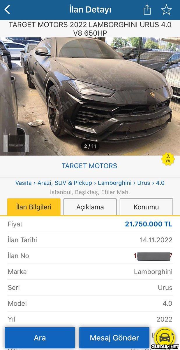 Abi o kadar paraya...