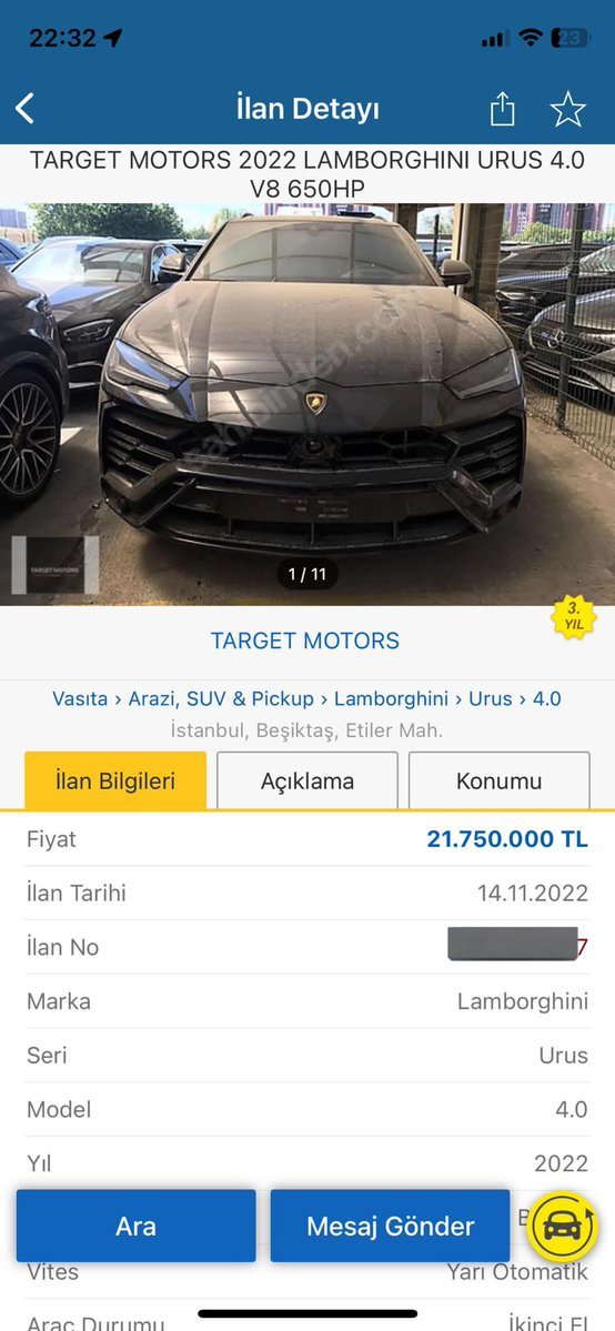 Abi o kadar paraya...