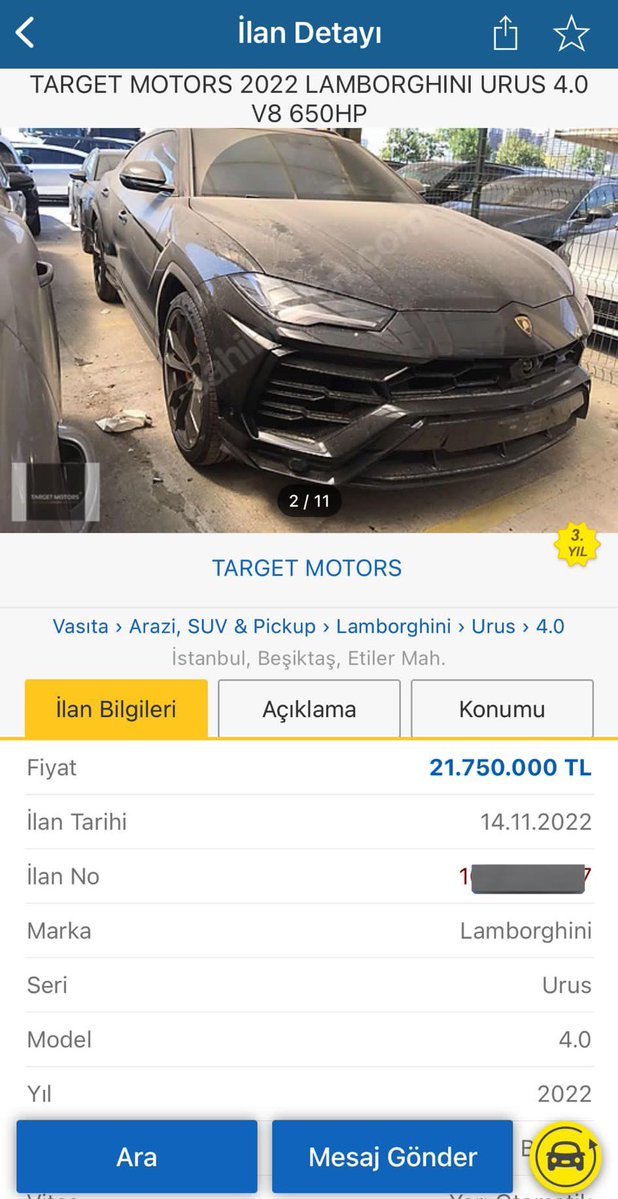 Abi o kadar paraya...