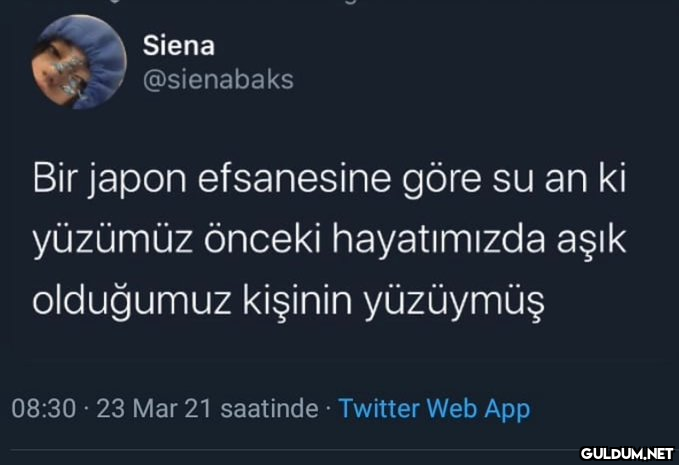 Kendinize aşık olur...