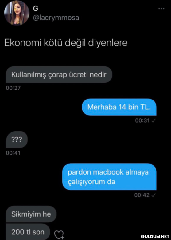 Ekonomi kötü değil...