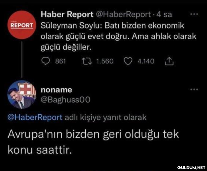 Haber Report @HaberReport...