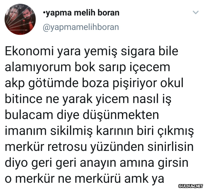 yapma melih boran...