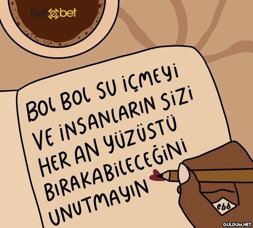 Küçük bir hatırlatma...