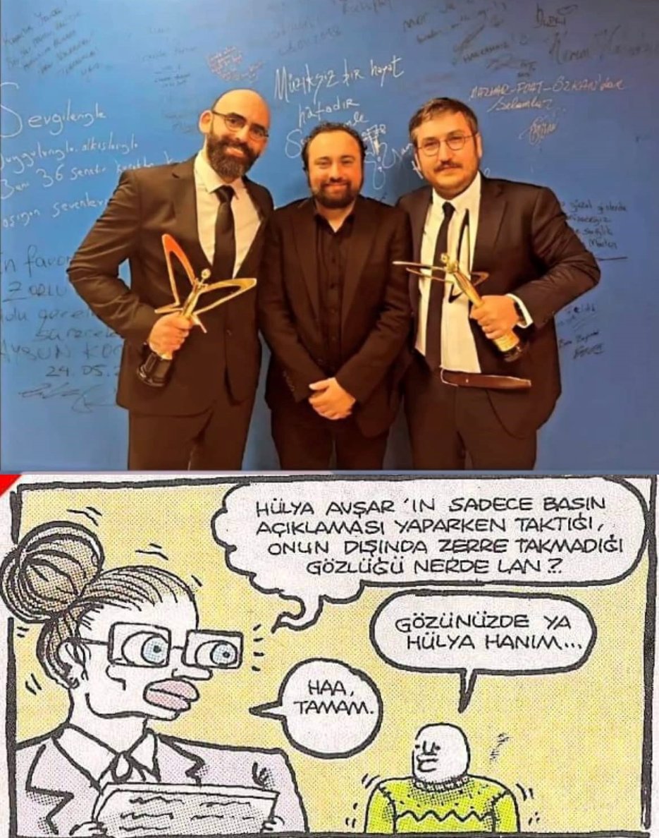 Normalde gözlük takmayıp...