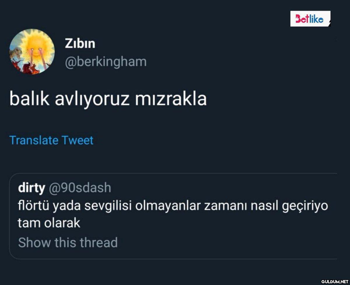 Zıbın @berkingham balık...