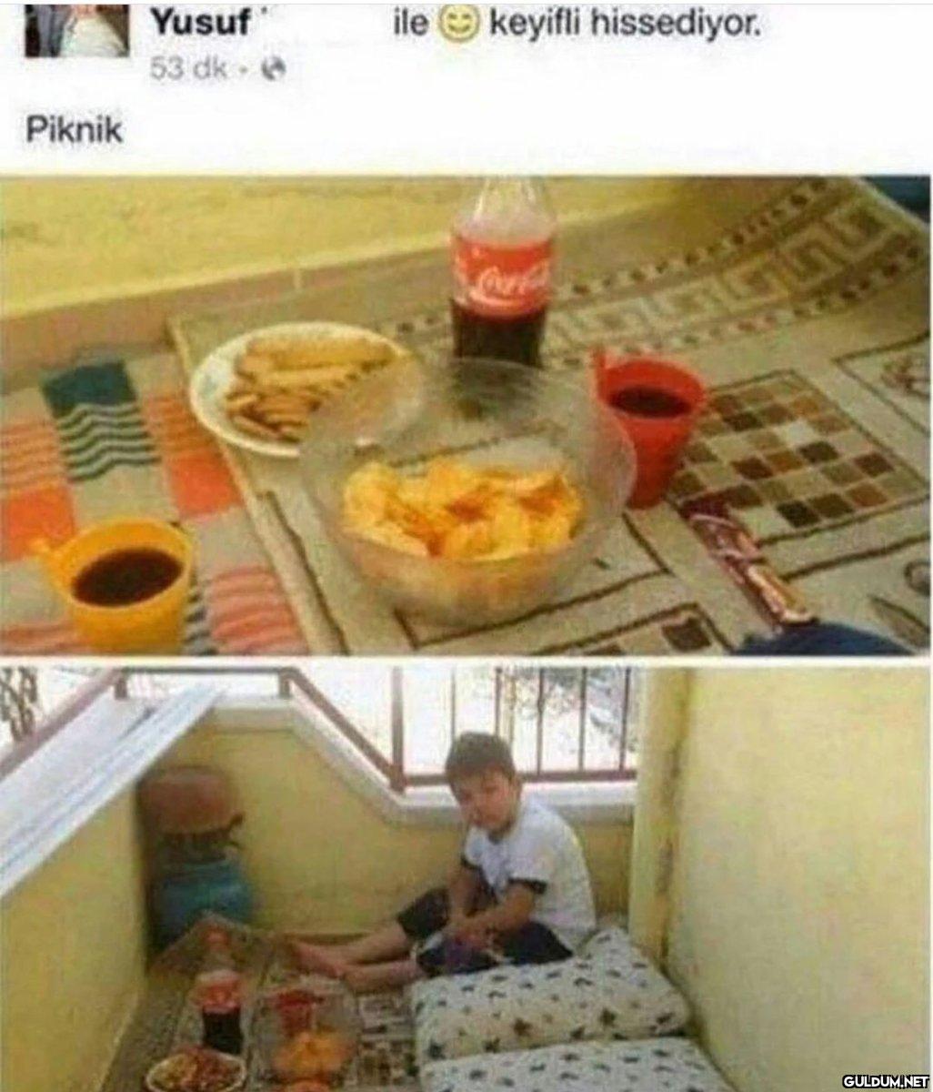 402-) Balkonda tek başına...