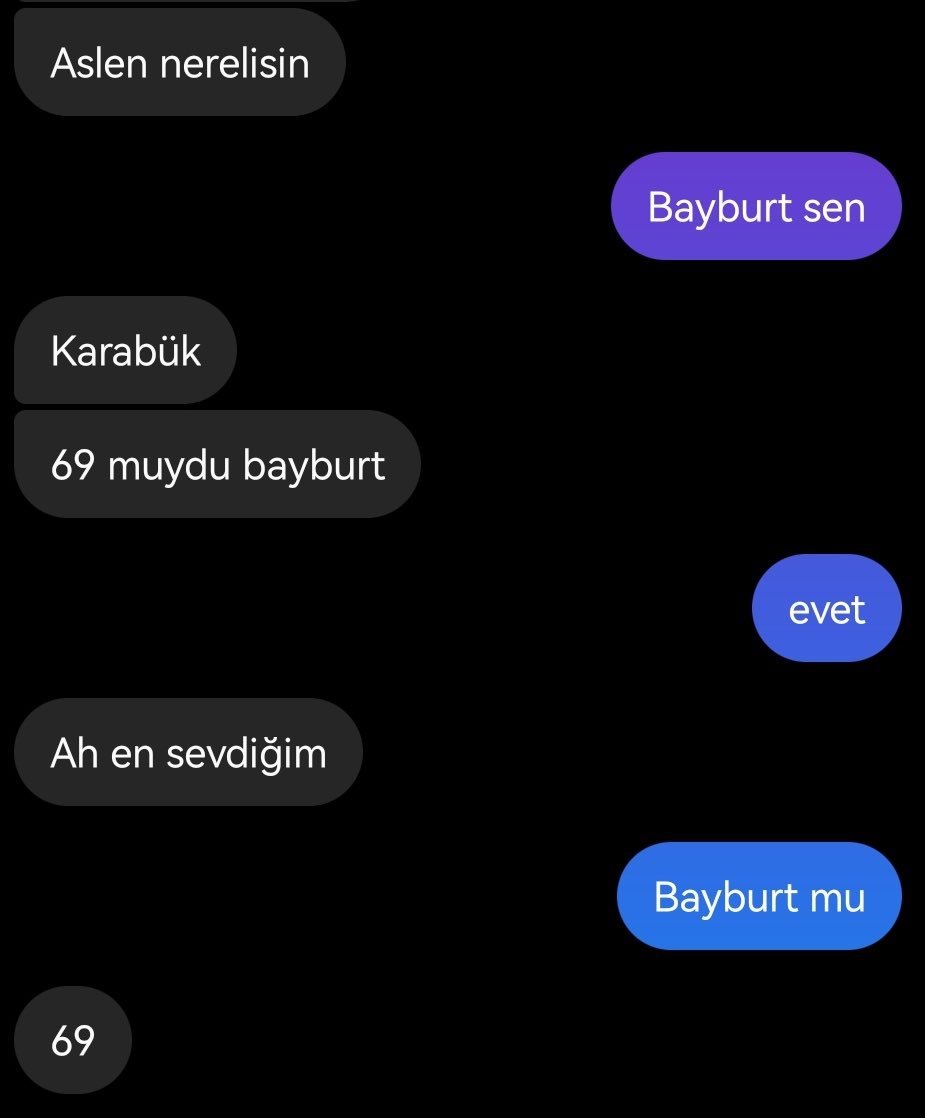 bi insan bayburtu niye...