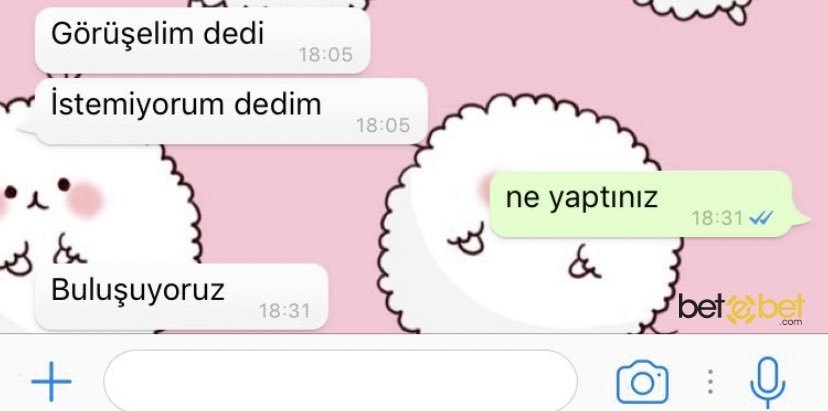 Benim tutarlılık seviyesi...