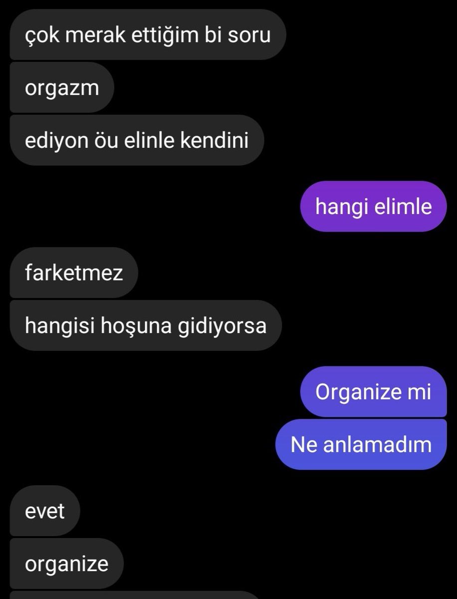 evet organize...