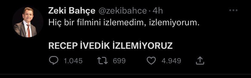 Geçtiğimiz günlerde...