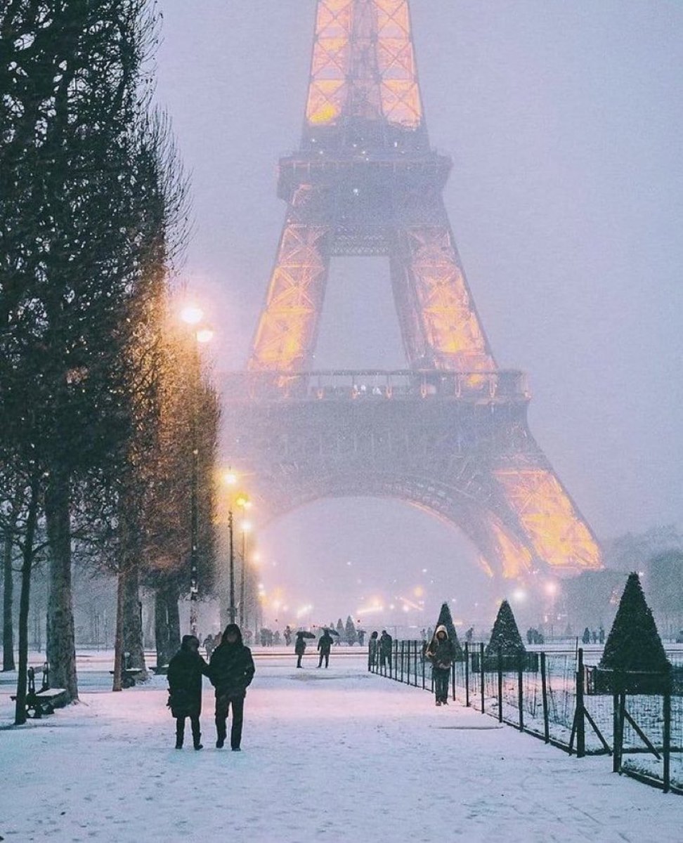 ❄️Paris’te kış....
