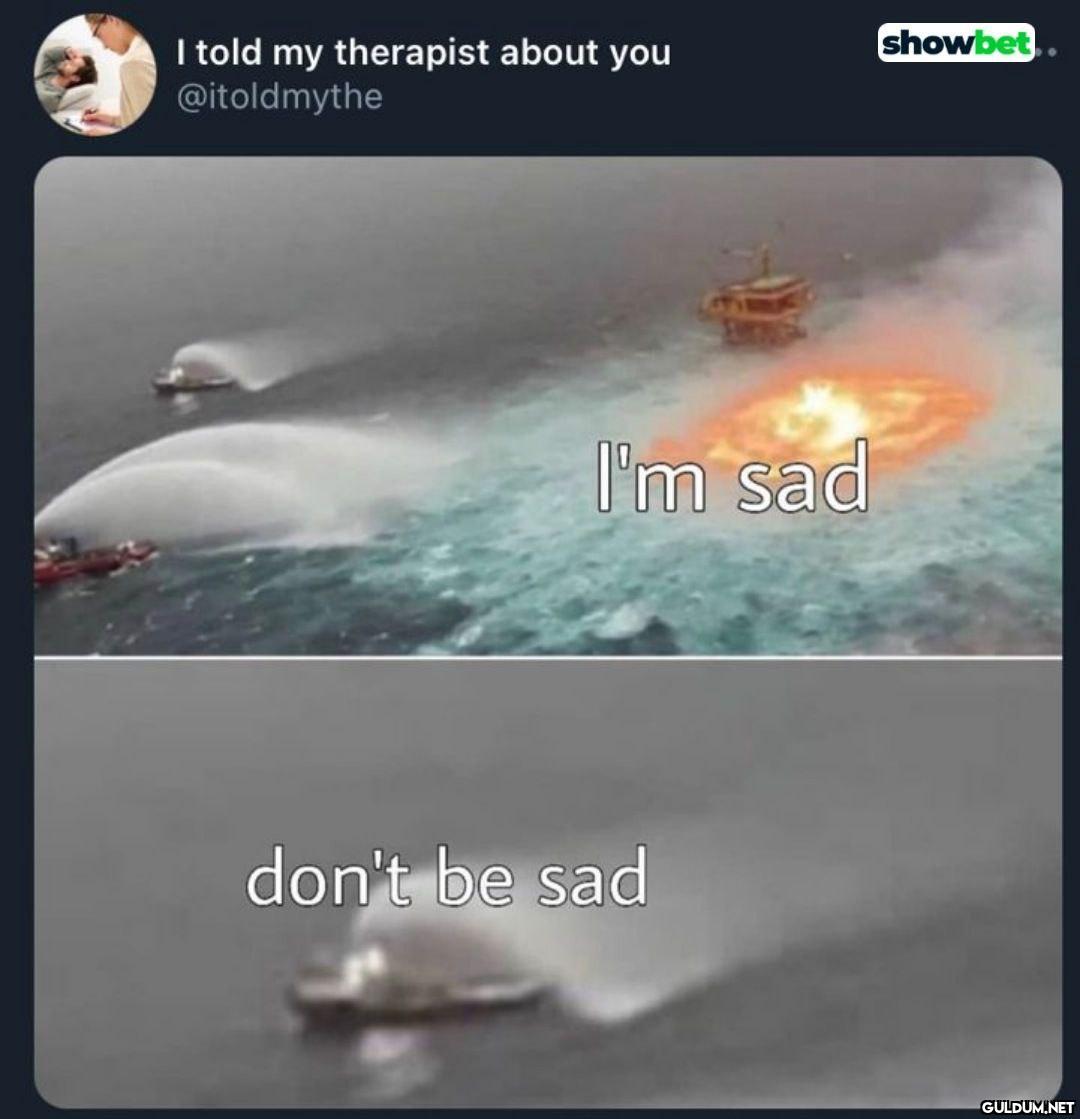 I told my therapist about...