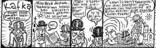 Kafka ebem skildi gomdan...