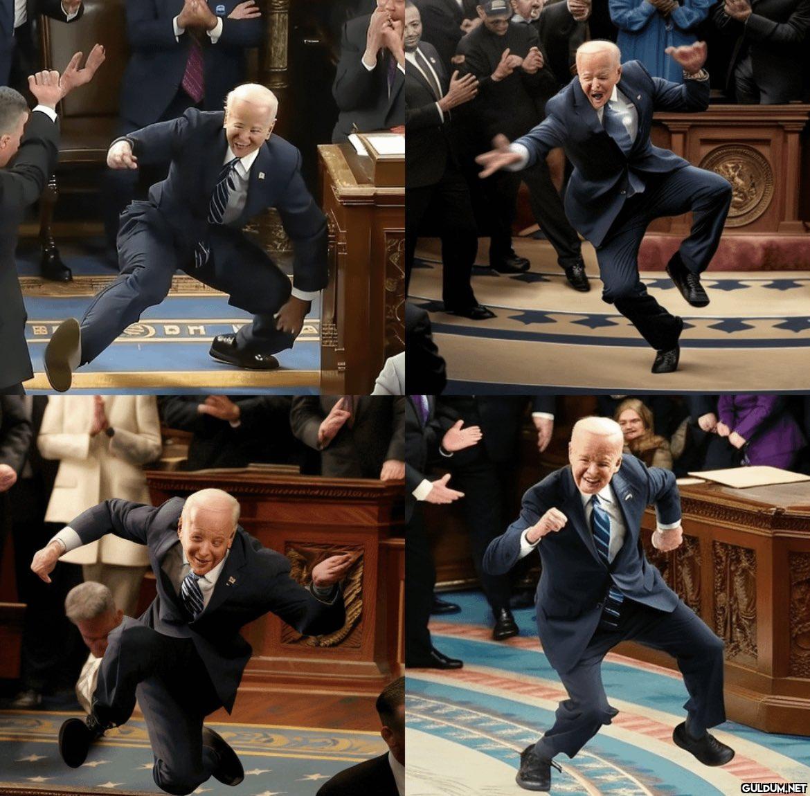 joe Biden breakdancing at...