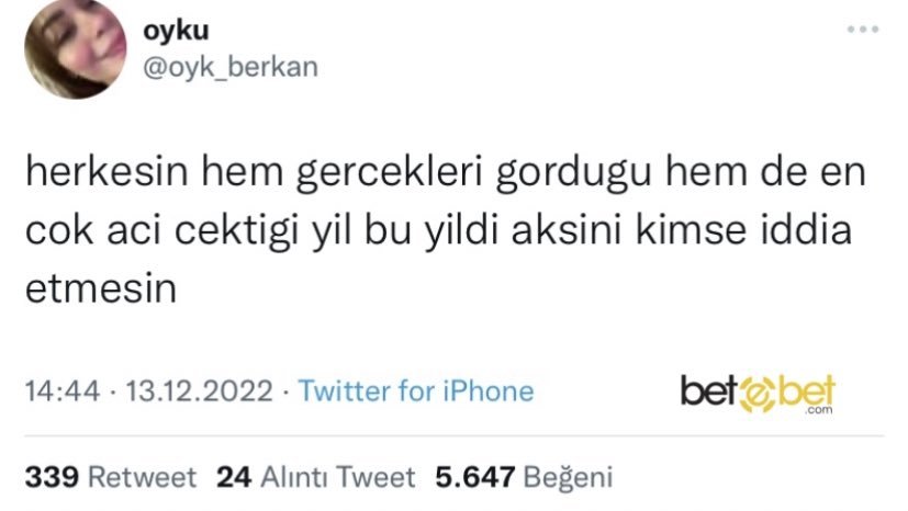 Aşırı doğru bu...