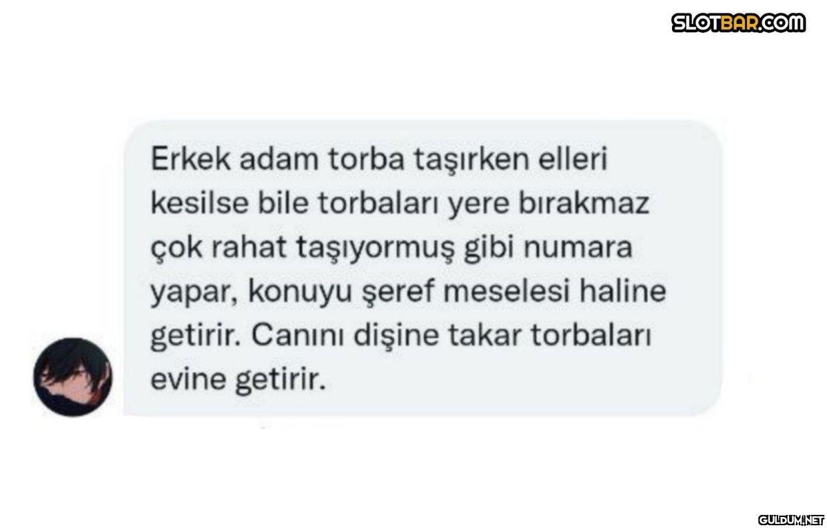 Erkek adam torba taşırken...
