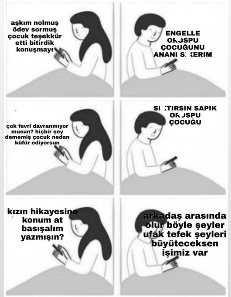 aşkım nolmuş ödev sormuş...