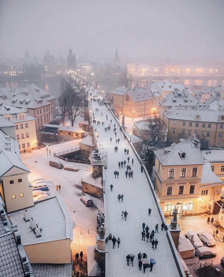 ❄️Prag’da Kış....