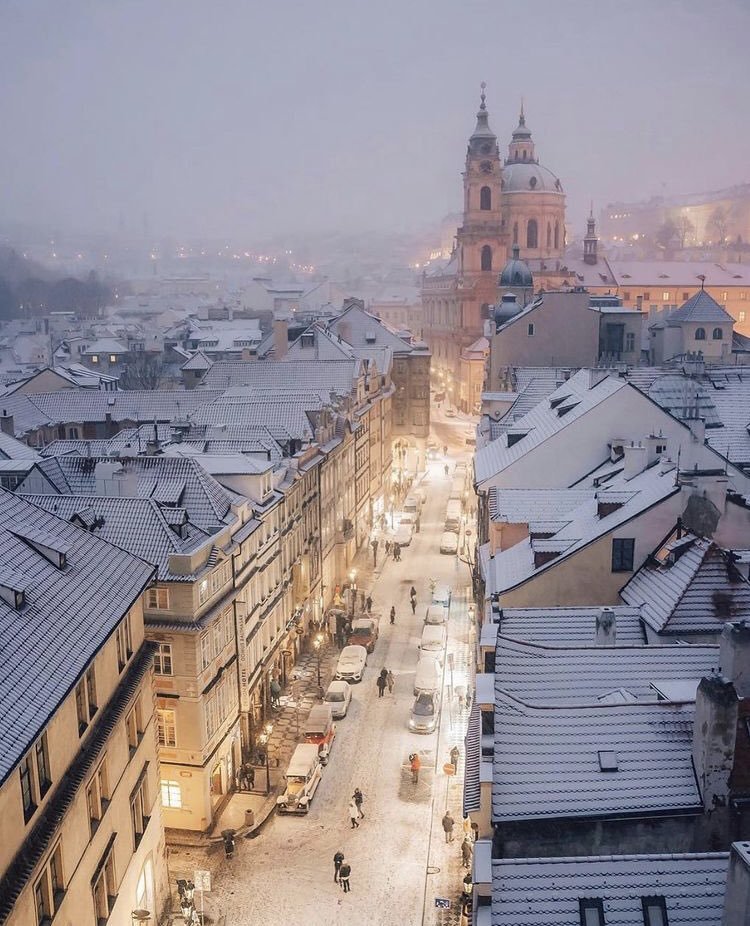 ❄️Prag’da Kış....