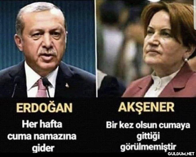 ERDOĞAN Her hafta cuma...