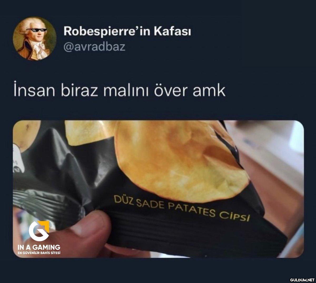426-) Düz sade patates...