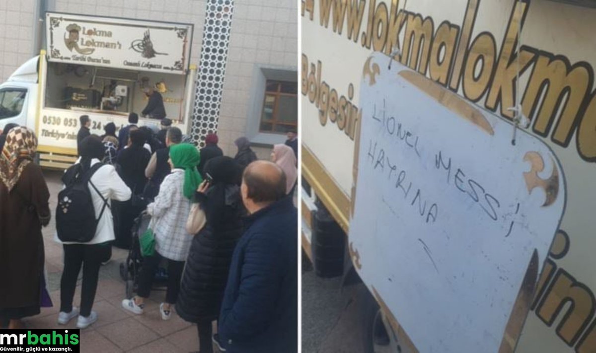 Bursa'da, Lionel Messi'nin...