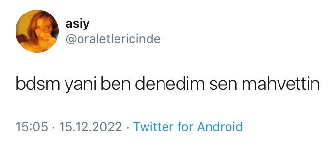 asiy @oraletlericinde bdsm...