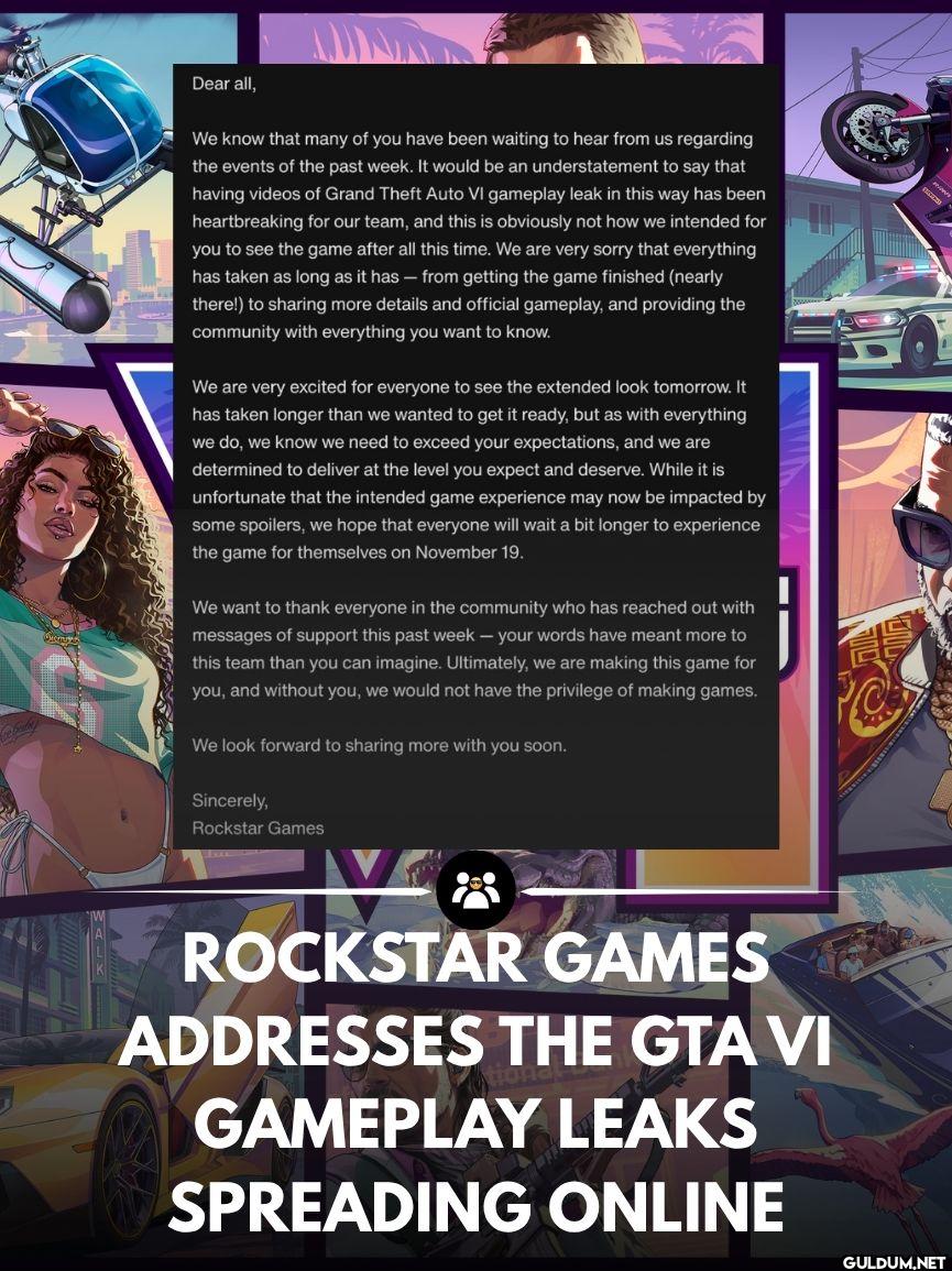 Rockstar, GTA VI...
