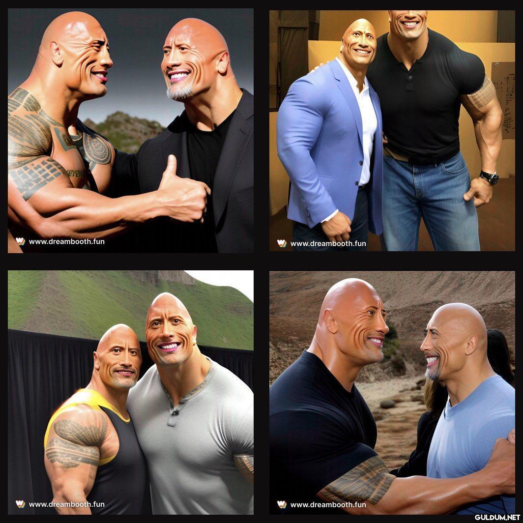 The Rock meets Dwayne...