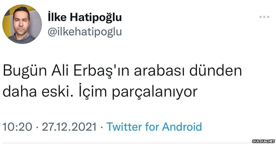 İlke Hatipoğlu...