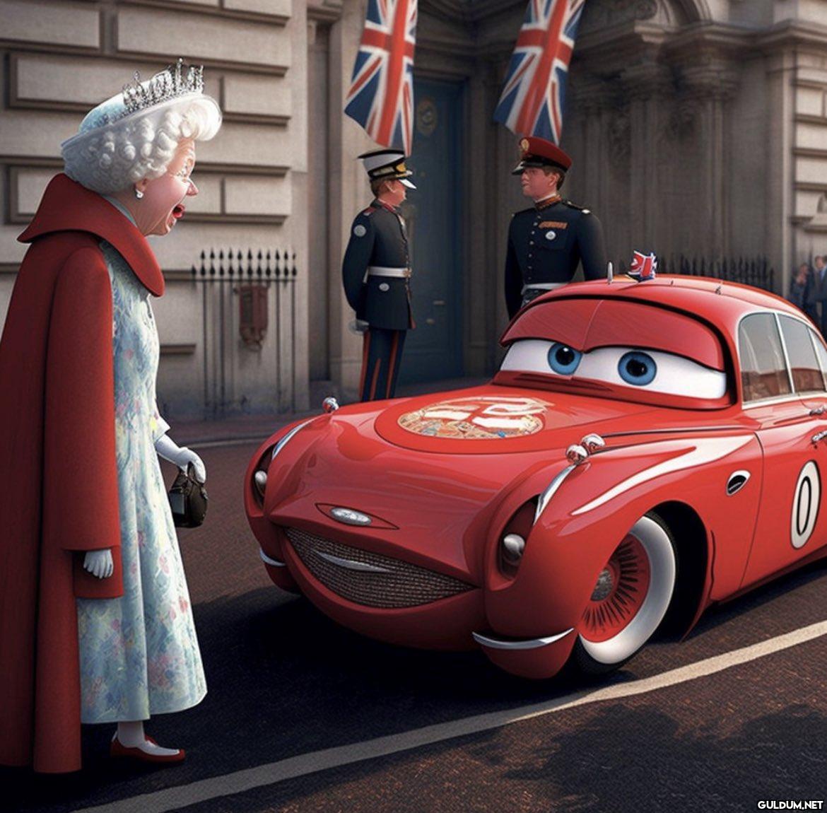 Lightning McQueen meeting...