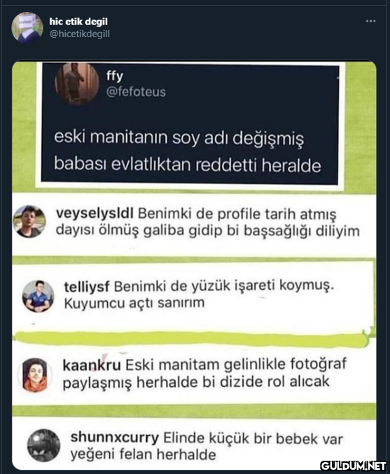 hic etik degil...