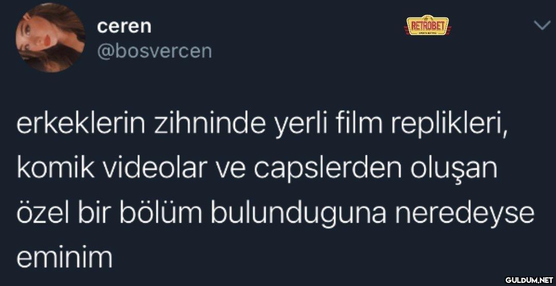 ceren @bosvercen RETROBET...