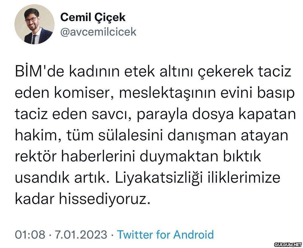 Cemil Çiçek @avcemilcicek...