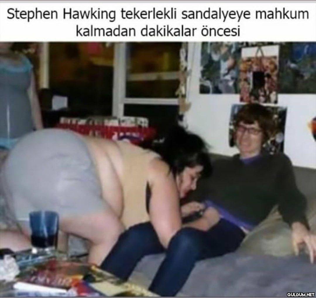 Stephen Hawking tekerlekli...