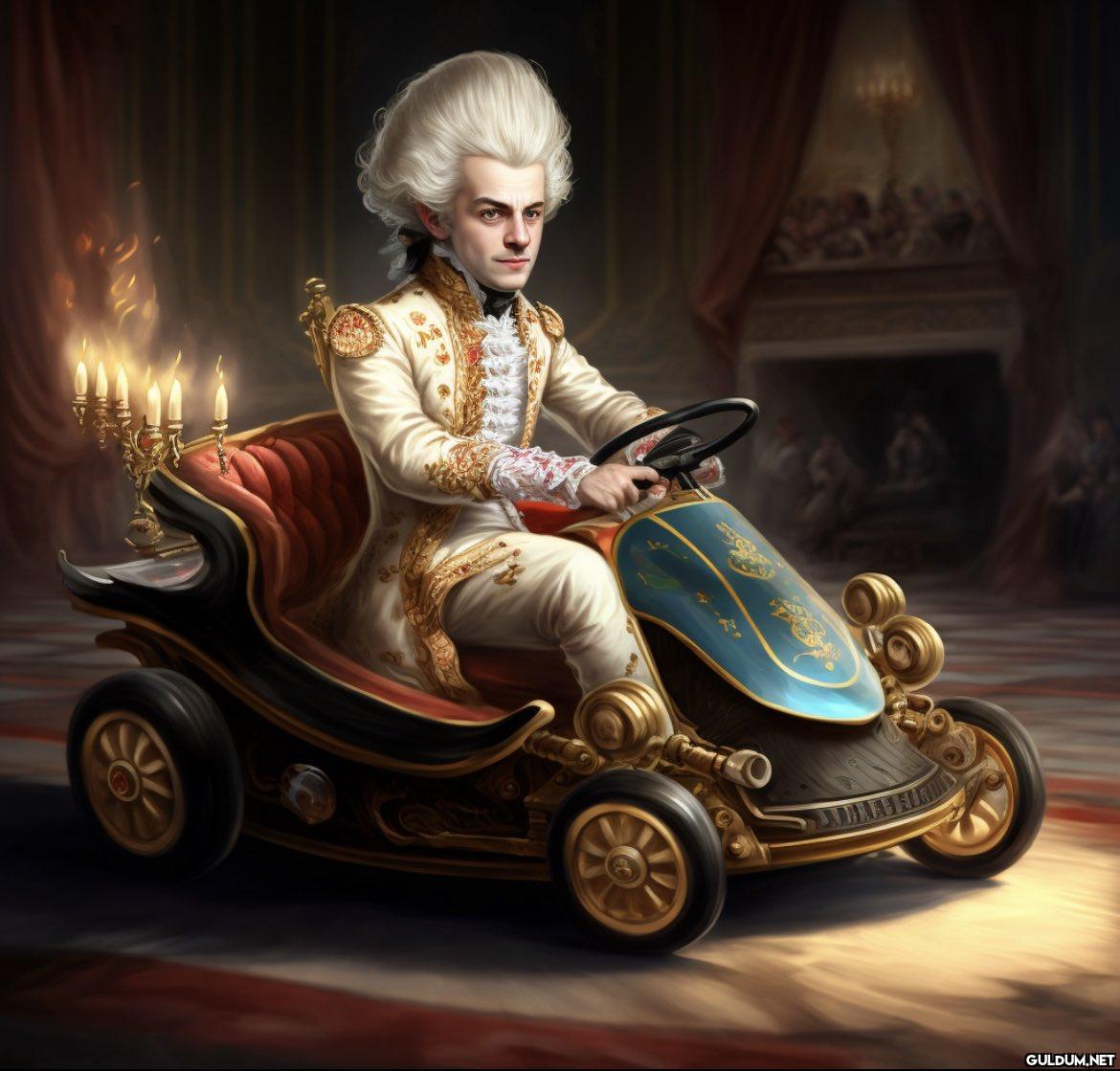 Mozart in Mario Kart...