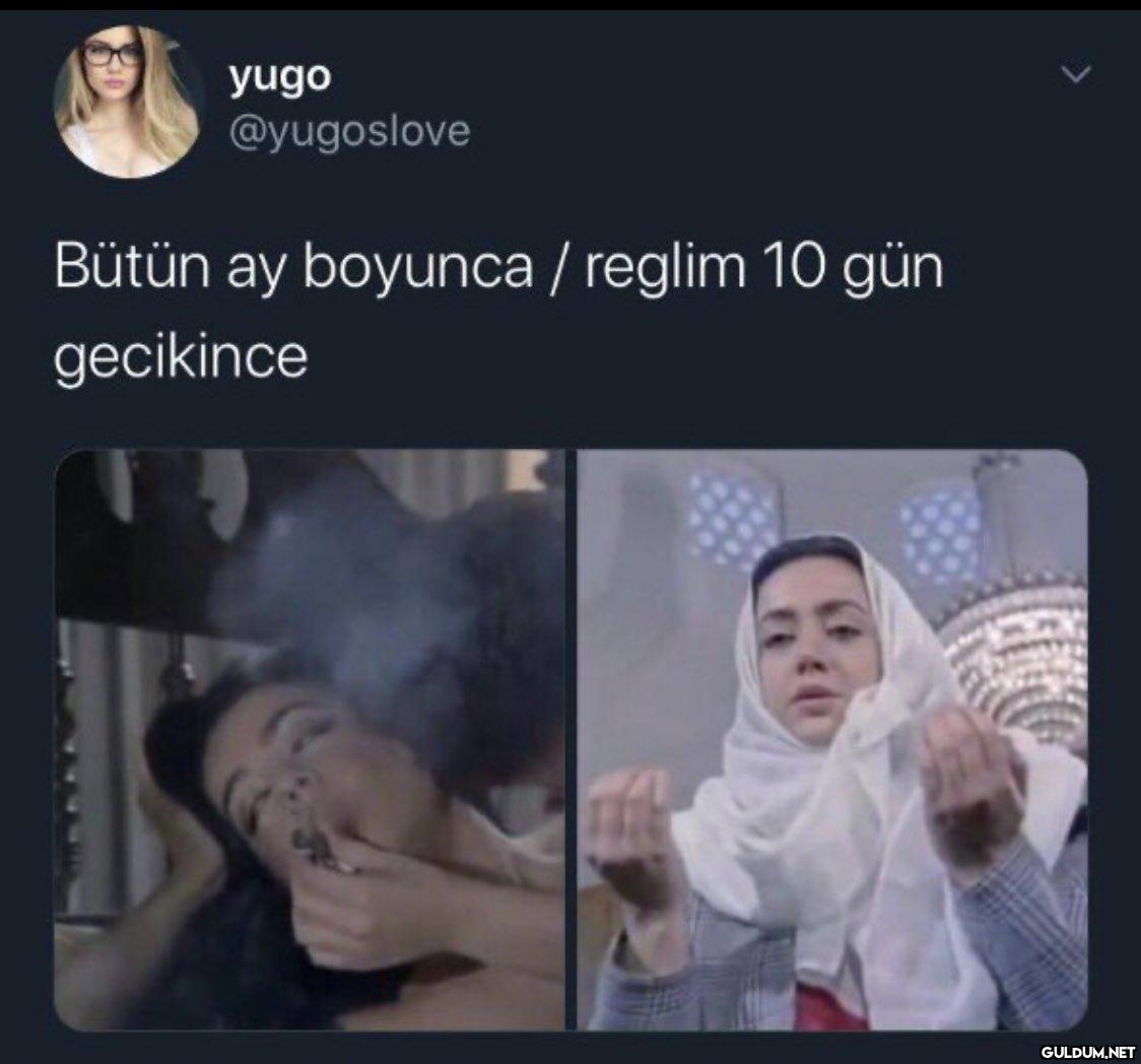 yugo @yugoslove Bütün ay...