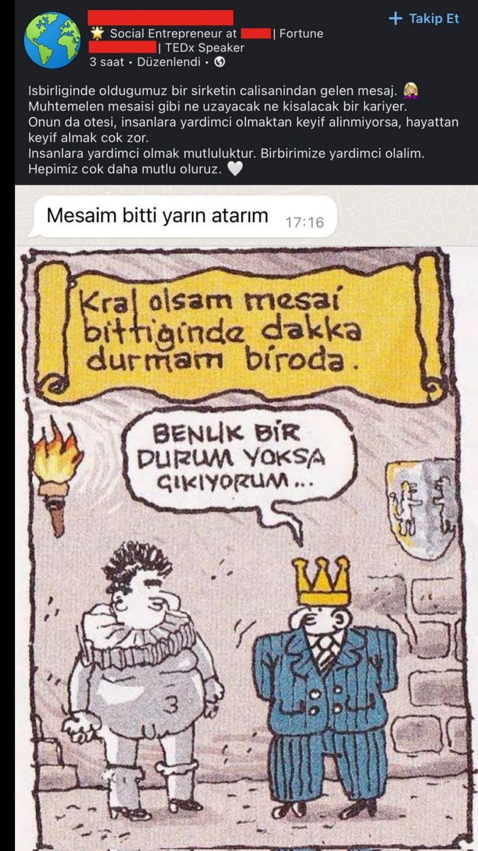 Mesai dışında yazdığı...