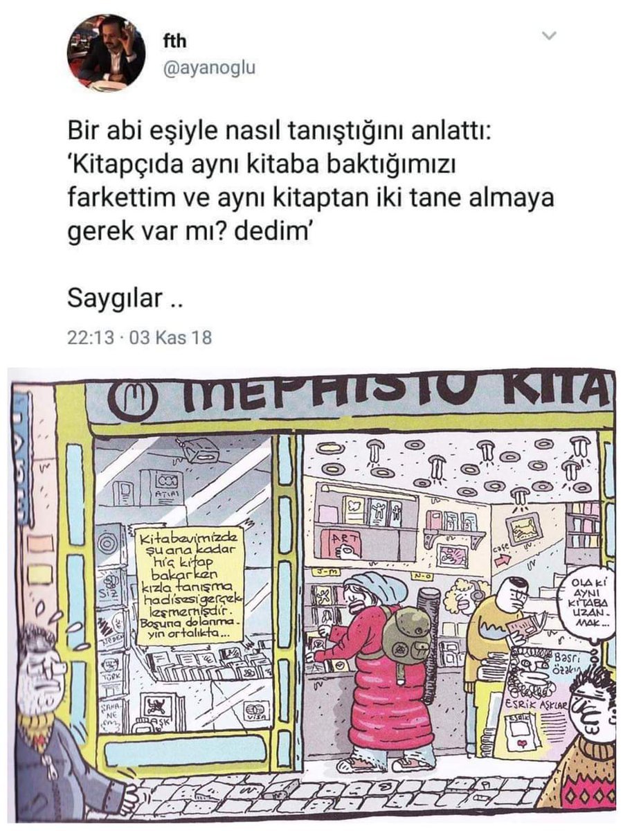 Ola ki aynı kitaba uzanmak...