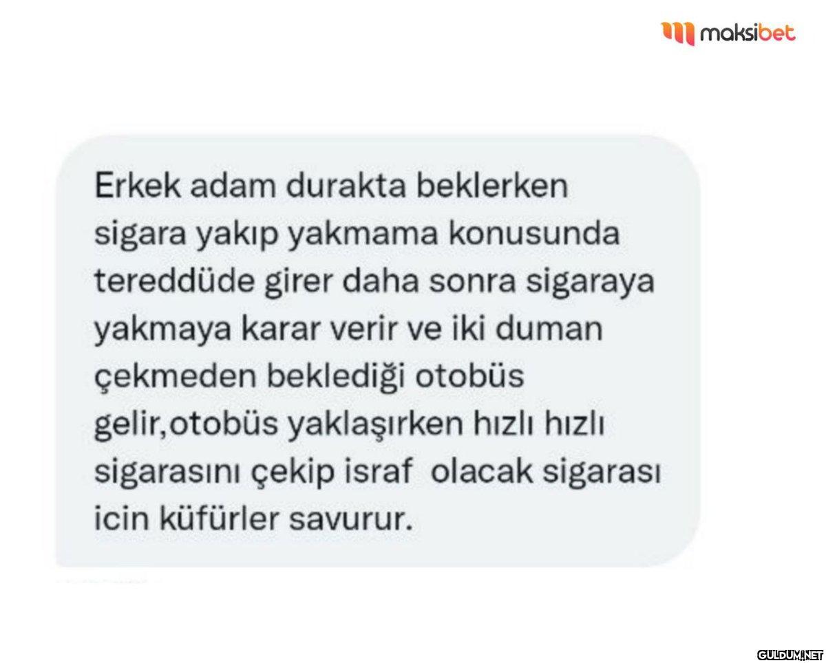 Erkek adam durakta...