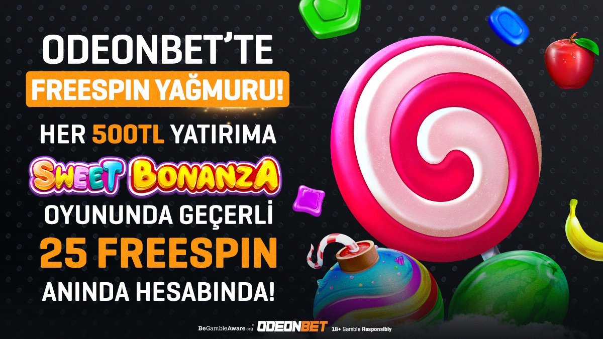 Sweet Bonanza’da geçerli...