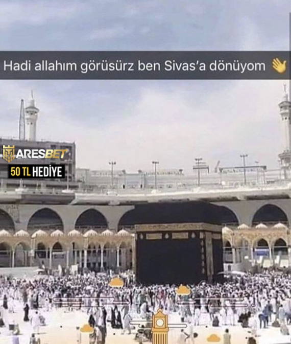 Hadi allahım görüsürz ben...