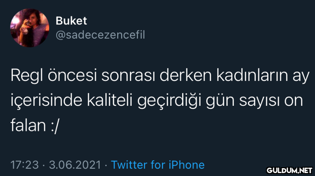 Buket @sadecezencefil Regl...