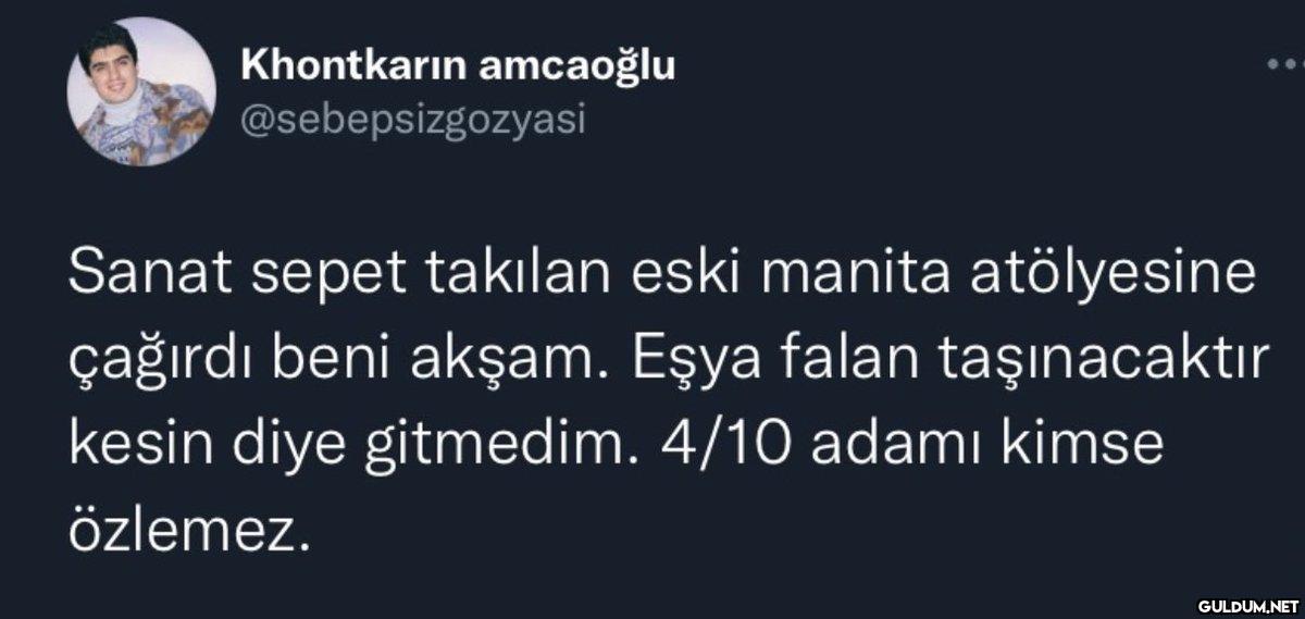Khontkarın amcaoğlu...