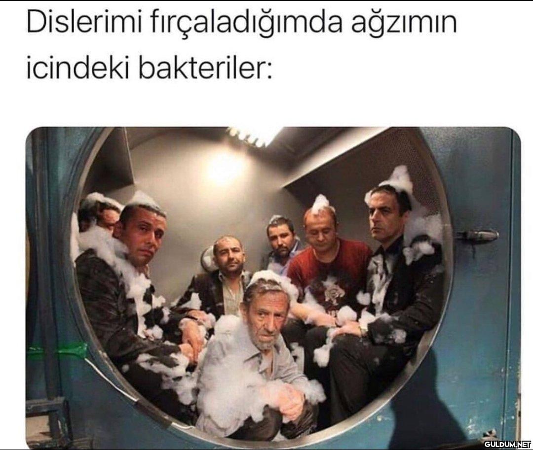 Dislerimi fırçaladığımda...