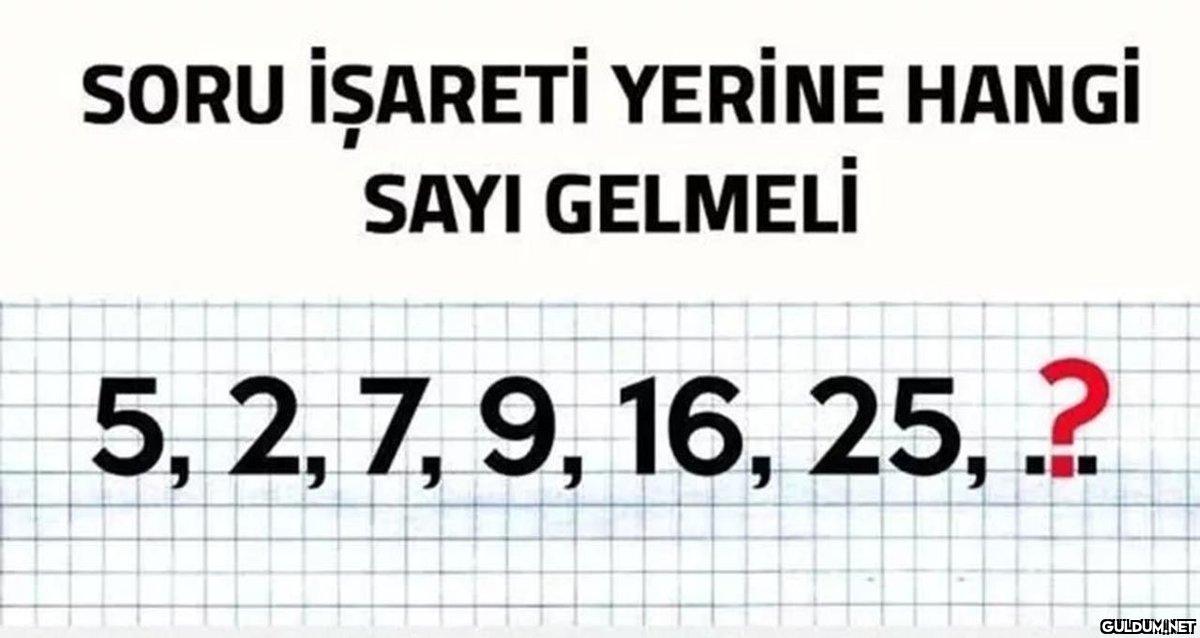 Bunu bulabilen var mı?...