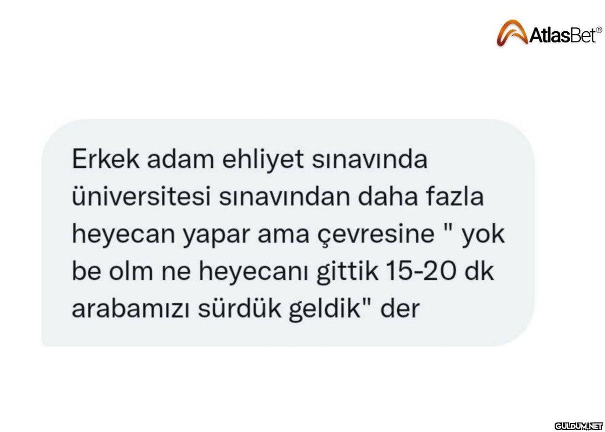 Erkek adam ehliyet...
